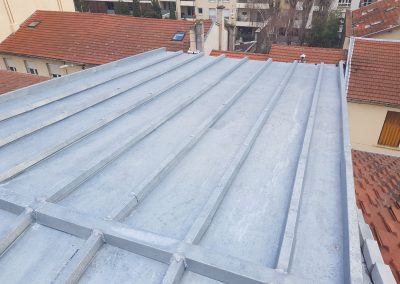 Couverture à tasseaux en zinc Lyon